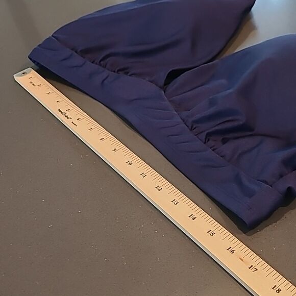 Time and Tru  sz 1X navy swimwear top, NWOT - Picture 3 of 5